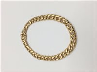 Bracciale Soma Gioielli Bracciale Maglia Massiccio in Oro SOM BR OG MAGLIA GRUMETTA G34 - SOM BR OG MAGLIA GRUMETTA G34